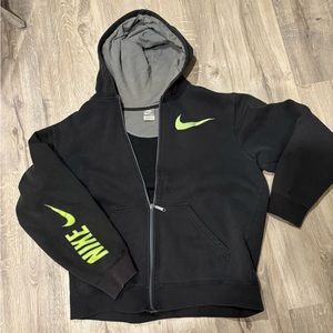 Oversized Nike Zip-Up Hoodie